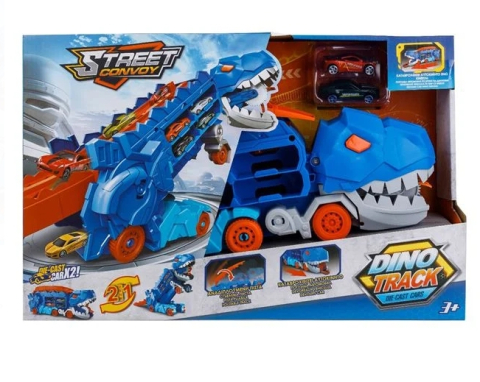 Pista Camion Dinozaur cu 2 Vehicule [5]
