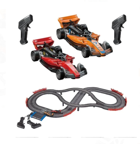 Jucarii baieti - Pista Formula F1 cu 2 Masini & Telecomenzi