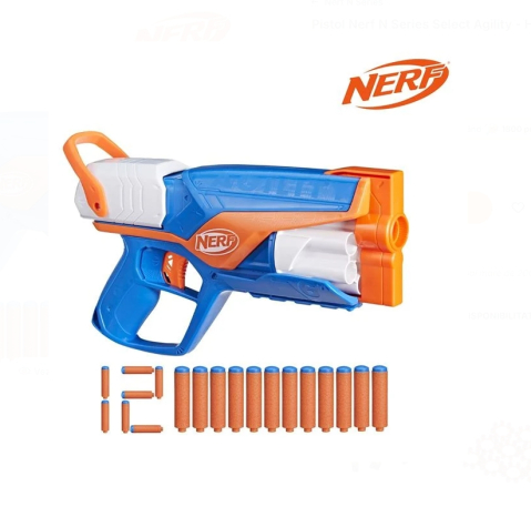 Arme cu Sageti din Spuma - Pistol Nerf N Series Select Agility - Hasbro