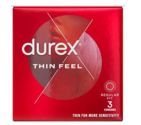Igiena intima - Prezervative Durex feel Thin, 3 buc