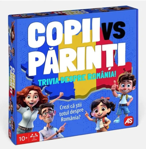 Jocuri de Societate - JOC SOCIETATE Copii vs Parinti - Trivia despre Romania