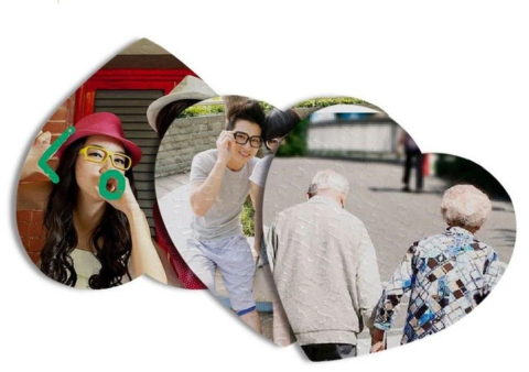 Puzzle personalizat - Inima [1]