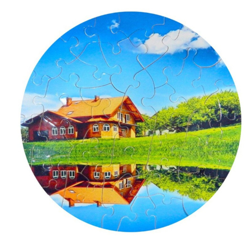 Puzzle personalizat - Rotund [2]