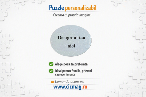 Puzzle personalizat - Puzzle personalizat - Oval