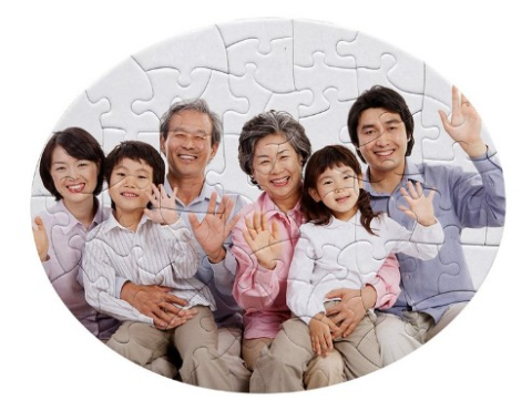 Puzzle personalizat - Oval [1]