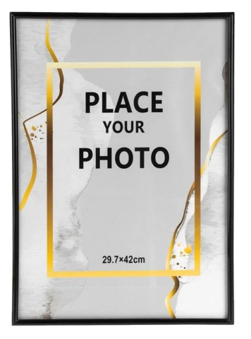 Rame Foto - Rama Foto Decorativa Neagra 30x42cm