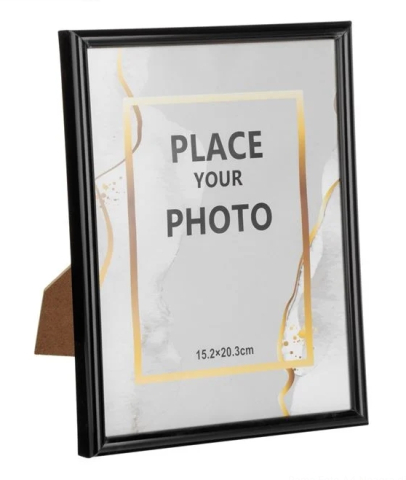Rame Foto - Rama Foto Decorativa Neagra 15x20cm
