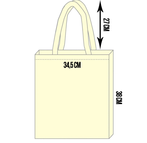 Geanta canvas maner negru - Personalizat [3]