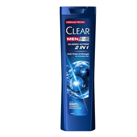Ingrijire personala - Sampon Clear Men Classic, 225 ml
