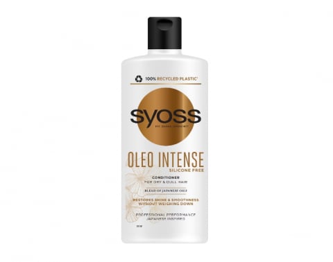 Balsam de îngrijire Syoss Oleo Intense, cu un amestec unic de uleiuri japoneze pentru par tern si uscat, 440 ml