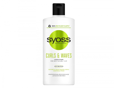 Ingrijire personala - Balsam Syoss Curls&Waves pentru par ondulat, 440 ml