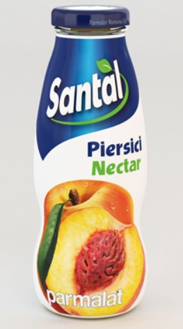 SANTAL Nectar de Piersici 50% SGR 12 x 0,2 L