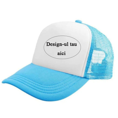 Sapca personalizata - Sapca personalizata - albastru deschis