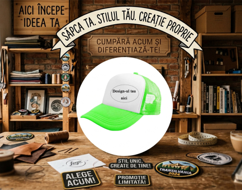 Sapca personalizata - Sapca personalizata - verde deschis