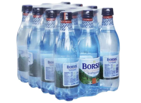 Apa minerala carbogazoasa BORSEC bax 0.5L x 12 sticle