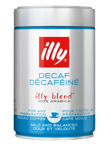 Cafea - Cafea macinata, illy Decofeinizata, 250 g