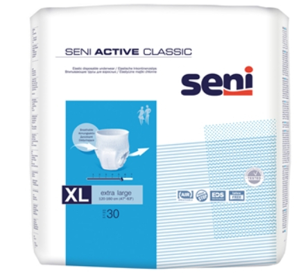 Ingrijire personala - SENI Active Classic Scutece Adulti Xl 30 bucati