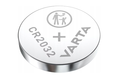 Set 2 Baterii CR2032, Varta, Lithium, Argintiu [1]
