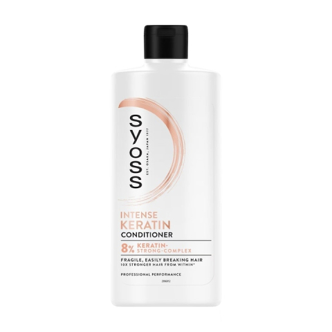 Gel de dus - Set 2 x Balsam de Par Syoss Keratin, pentru Par Fragil, 440 ml