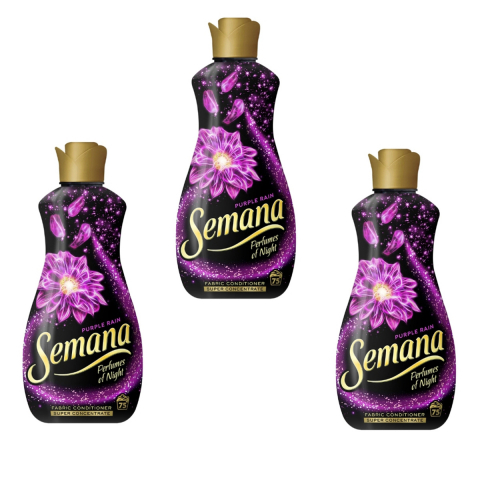 Set 3 x Semana Balsam Rufe Perfumes of Night Purple Rain 1.65L 75  Spalari
