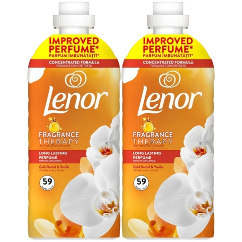 Produse Curatenie - Set 2 x Lenor Balsam Rufe 1239ml Gold Orchid 59 Spalari