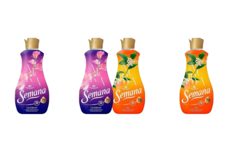 Produse Curatenie - Set 4 x Semana Variety, 2 x Balsam Rufe 1.4L Aura Confidence 70 Spalari, 2 x Balsam Rufe 1.4L Aura Joy 70 Spalari