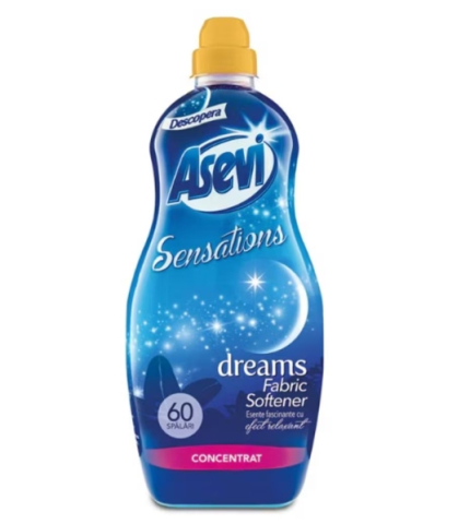 Produse Curatenie - Set 3 x Balsam Rufe Asevi Sensation Dreams, 60 Spalari, 1.44 l