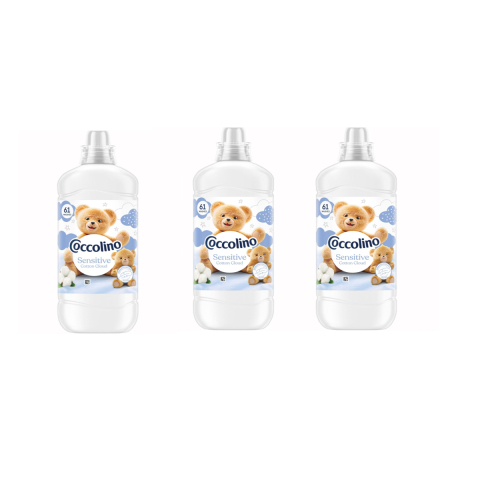 Balsam rufe - Set 3 x Coccolino Balsam De Rufe Sensitive 1.403L 61 Spalari