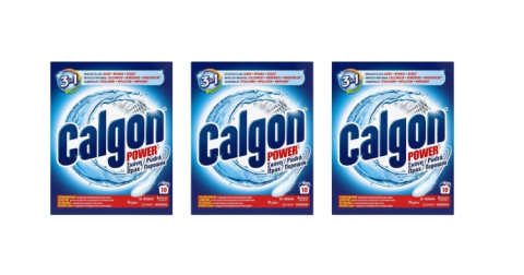 Produse Curatenie - Set 3 x Calgon Anticalcar 500g Pudra, fresh aroma, parfum floral, distruge calcarul