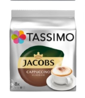 Cafea - Capsule Jacobs Tassimo Cappuccino 8 capsule