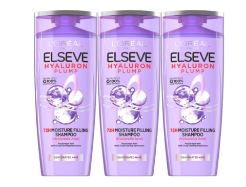 Ingrijire personala - Set 3 x Loreal Elseve sampon 400ml Hyaluron Plump