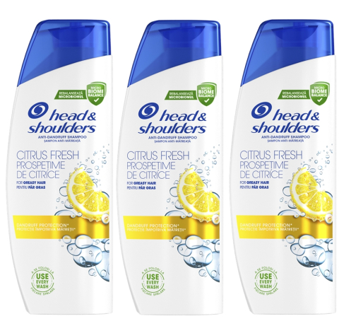 Sampon si balsam par - Set 3 x Sampon Head & Shoulders Citrus, 330 ml