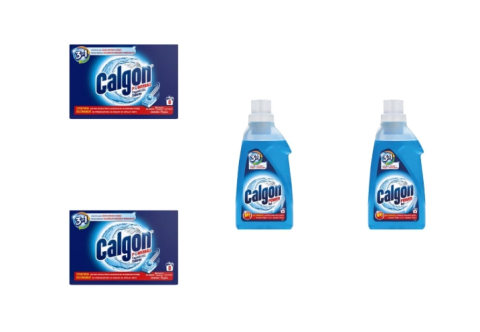 Produse Curatenie - Set 4 x Calgon Variety, 2 x Anticalcar 8buc Tablete, 2 x Anticalcar Gel 750ml 3 In 1