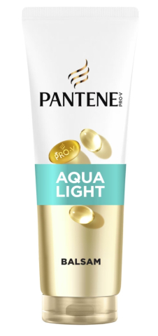 Sampon si balsam par - Balsam de par Pantene Pro-V Aqua Light, x2 nutrienti intr-o spalare, pentru par cu tendinta de ingrasare, 160 ml
