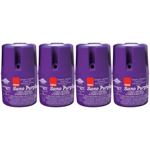 Odorizant toaleta - Set 4 x Sano Odorizant Wc Bazin 150G Purple