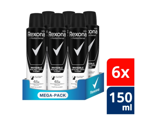 Ingrijire personala - Set 6 deodorante, Rexona, 150 ml