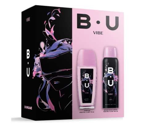 Seturi Cadou - Set cadou B.U Vibe: Parfum pentru corp, 75 ml + Deodorant spray pentru corp, 150 ml