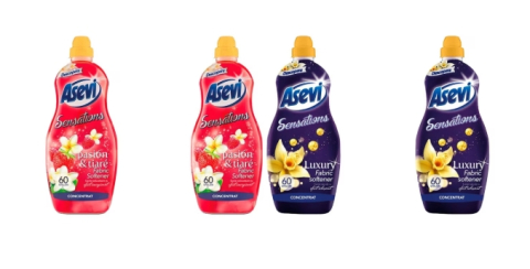 Produse Curatenie - Set Asevi, 2 x Balsam Rufe 1.44L Concentrat Pasion&Tiare, 2 x Balsam Rufe 1.44L Concentrat Sensations Luxury