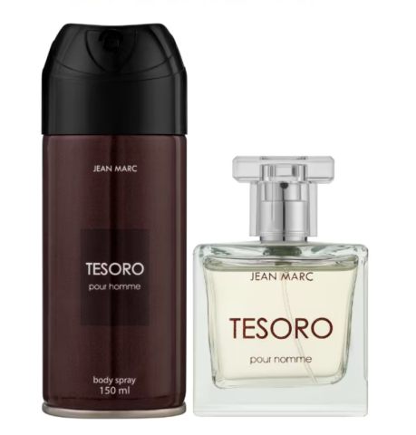 Set cadou Tesoro, DRAMERS, apa de toaleta 100 ml, deodorant 150 ml, eleganta, barbati [1]
