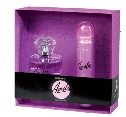 Seturi Cadou - Set Apa de parfum + Deodorant Amelie , Dama , apa de parfum 60ml+ deodorant 75 mL