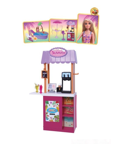 Set de Joaca Piscina cu Sezlong Bar & Papusa cu Accesorii [1]