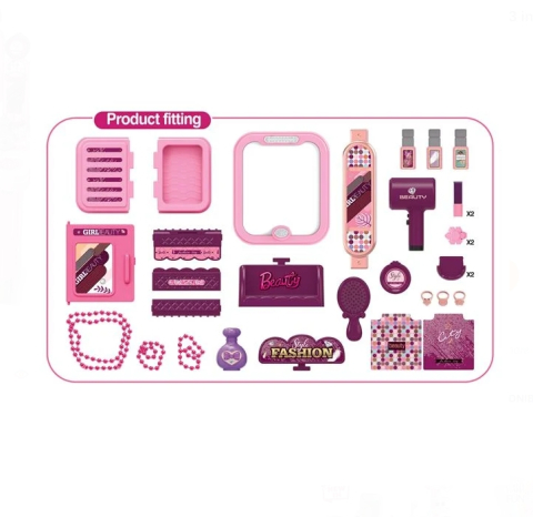 Set Calatorie Valiza Machiaj 3 in 1 de Joaca [1]