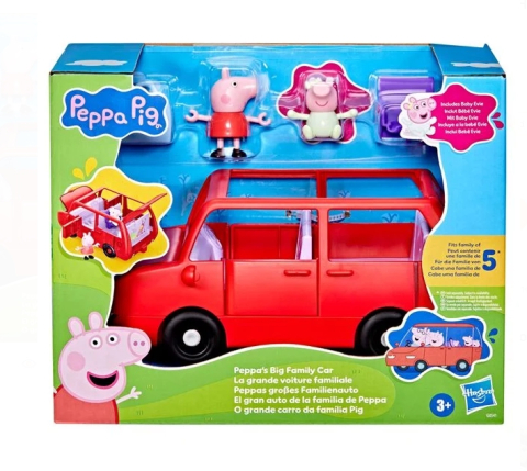 Jucarii fete - Peppa Pig Masina Familiei - Hasbro