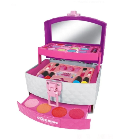 Jucarii fete - Set de Joaca Valiza cu Cosmetice
