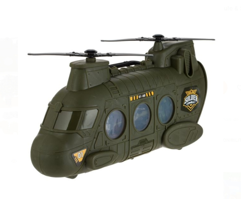 Set Militar cu Elicopter Vehicule & Soldati - 100 piese [4]