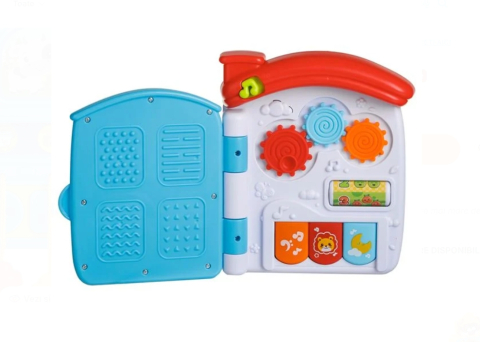 Jucarie Educativa Invat Casa cu Efecte Sonore 15x6x18cm [2]
