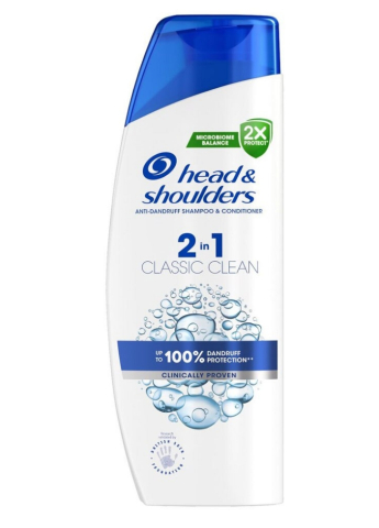 Sampon si balsam par - Sampon Head&Shoulder 2 In 1 Clasic Clean 330ml