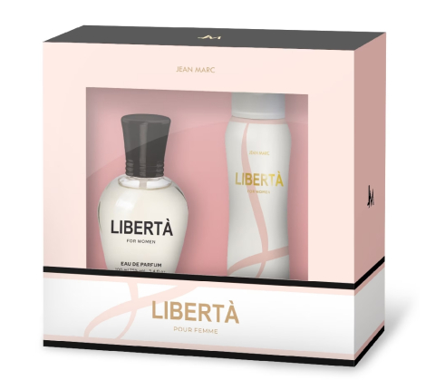 Seturi Cadou - Set cadou femei Liberta, apa de parfum 100ml, deodorant spray 150ml, eleganta, prospetime