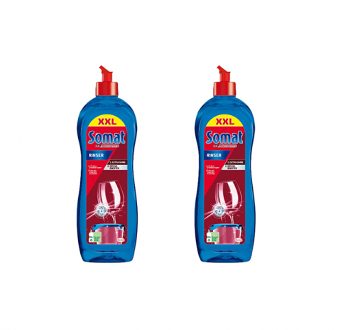 Detergent vase - Somat Solutie Clatire Masina de Spalat Vase,  Pachet 2X 750 ml