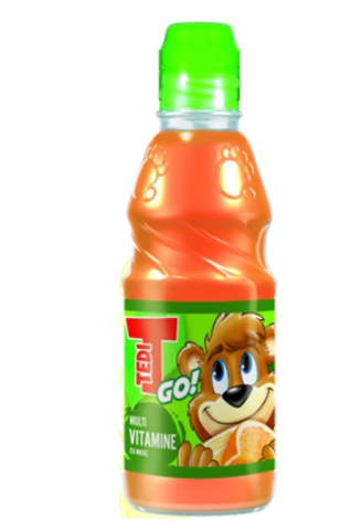 Bauturi necarbogazoase - TEDI GO! Suc Multivitamine SGR 4 x 0,3 L